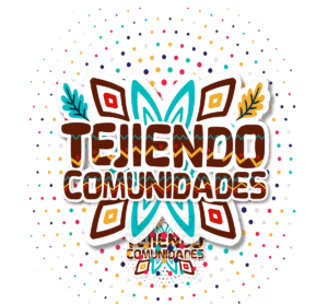 logo proyecto tejiendo comunidades comunicación, cultura, políticas, educación, territorio